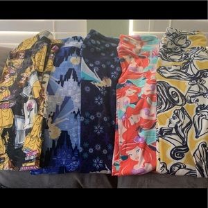 LuLaRoe Disney Leggings (5 PAIRS!)